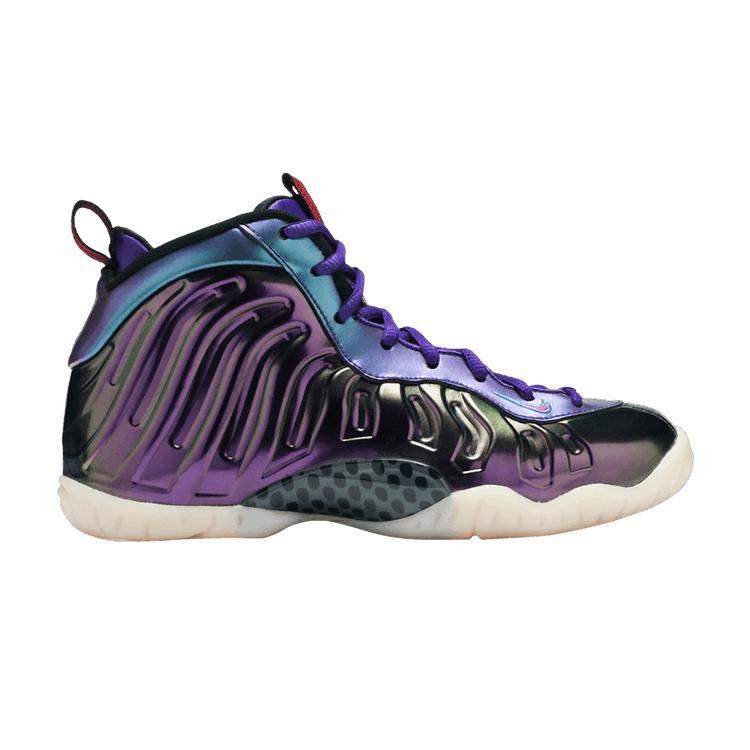Kids' Sneakers Nike Air Foamposite One Iridescent Purple (GS) Rush Pink/Rush Pink-Neptune Blue-Court Purple