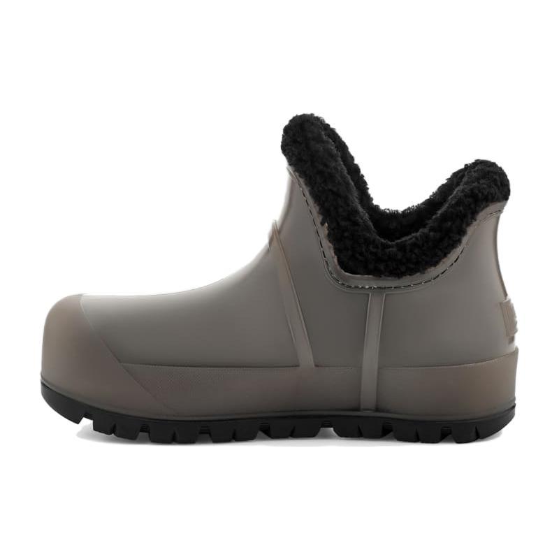 

New UGG Clear Short Rain Boot Black Women s 1132070-BLK 36