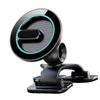Magnetic Car Phone Mount with Suction Cup Strong N52 Magnets Adjustable Telescopic Arm Suitable for Dashboard Windscreen