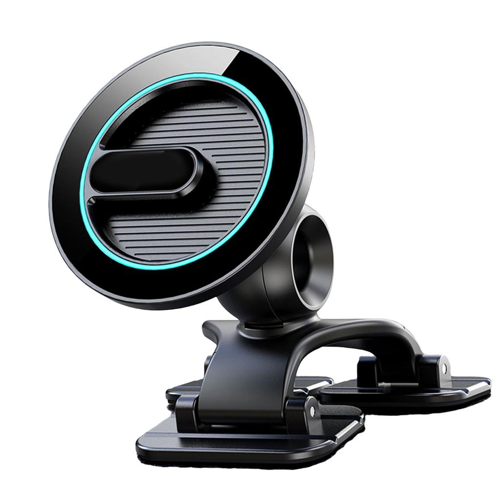 Magnetic Car Phone Mount with Suction Cup Strong N52 Magnets Adjustable Telescopic Arm Suitable for Dashboard Windscreen