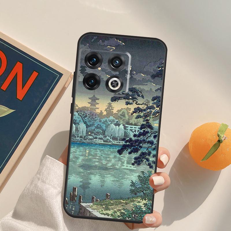 Japanese Ukiyo-e Art Case For OnePlus Nord 5 CE 2 3 4 Lite N20 N30 OnePlus 15 13 12 11 13T 10T 10R 12R 13R Cover