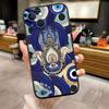 Hamsa Hand Amulet Psychedelic New High-End Shell Phone Case for Redmi Note 13 14 Pro+ Plus A3 A3X 13X 13C 13R 14S 14C 14R