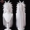 Uchiha Madara Cosplay Wigs Long   Heat Resistant Synthetic Hair Game Anime Wigs + Wig Cap