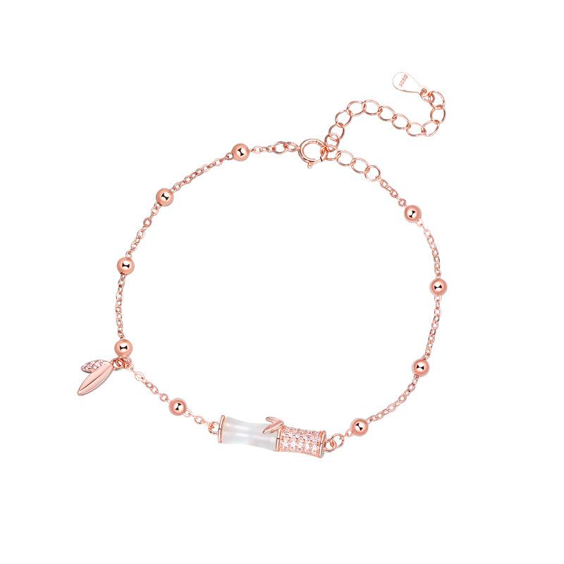 Spring New New Chinese Style with You Bamboo Enough Bracelet Women's National Style Personality Advanced Sense Women's Bracelet
