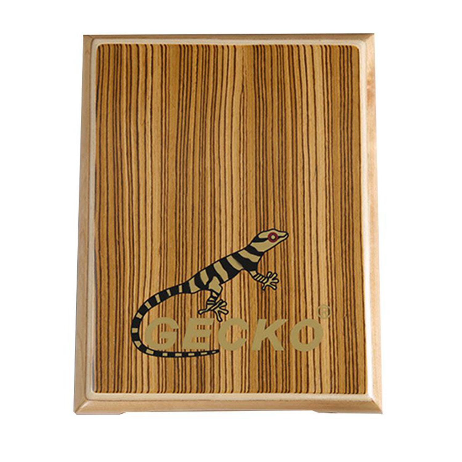 Box Drum Cajon Drum Compact Travel Cajon Flat Hand Drum Tambourine Persussion Instrument with Adjustable Wrench Carrying Bag PAD-2