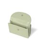 Fennec Crinkle Halfmoon Mini Wallet - Pistachio