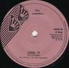 7inch Record BILL CAMPBELL  Cool It BB0016 BB Records 1976 UK Reggae Ska  Dub Used