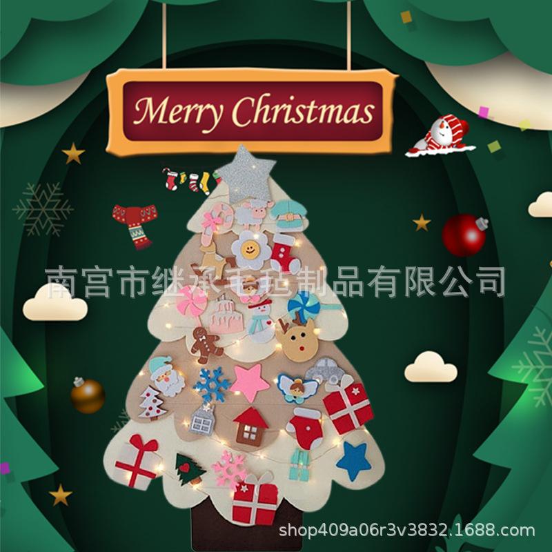 Felt Stereo Diy Christmas Tree Christmas Decorations