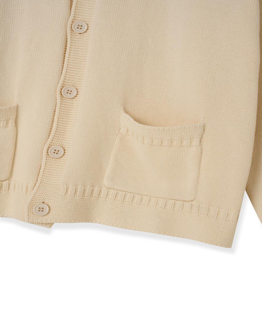 Heavyi Fisherman Heavy Cardigan_Ivory