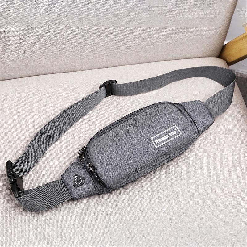 Unisex Waterproof Fanny Pack: Multifunctional Coin Purse, Mobile Phone Holder, Lightweight Running Bag for Sports