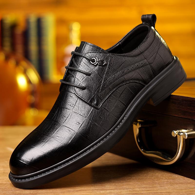 

Handmade Classic Men s Leather Shoes Luxury Brand Men s Oxford Footwear Casual Business Office Dress Shoe New Men Casual Shoes 44 чёрный