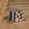 1:12 Dollhouse Firewood Dollhouse Miniature Campfire Firewood Model Garden Scene Toy