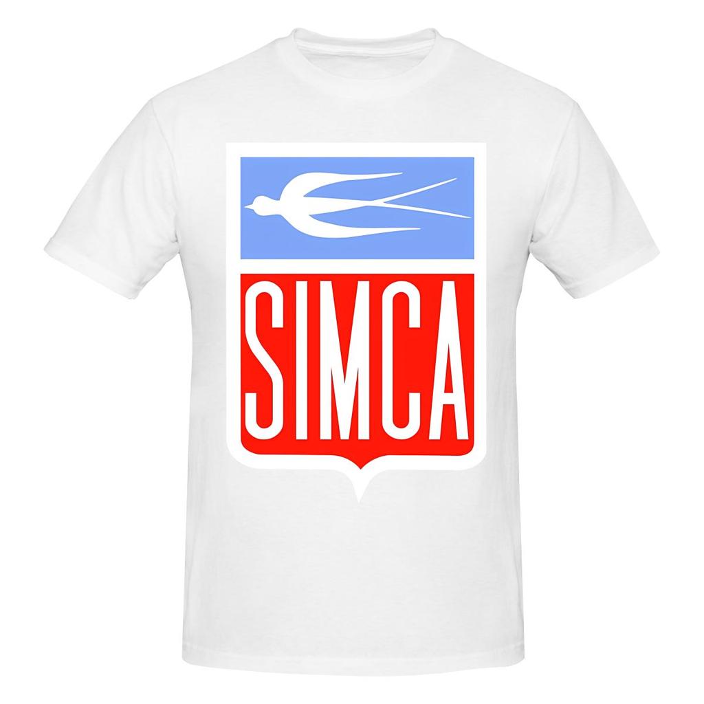 Funny Simca  Emblem Unisexs Printed Tshirt Unisex T Shirtcotton