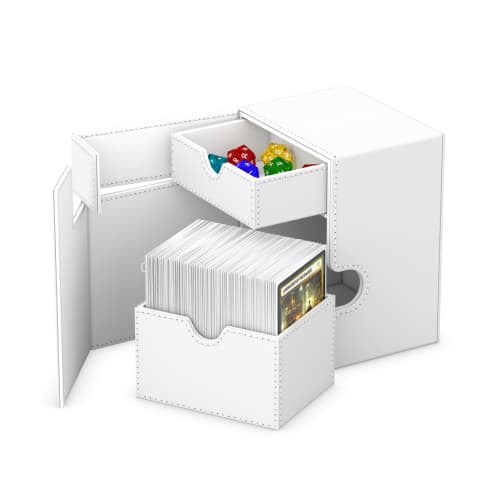 Ultimate Guard Flip Tray Deck Case 133+ Xeno Skin Monochrome (White) UGD011386