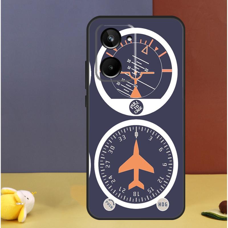 Flight Instruments For Realme 15 10 11 12 13 14 Pro Plus C65 C67 C63 C61 C55 C51 C53 C35 C75 GT6 GT7 Pro Case