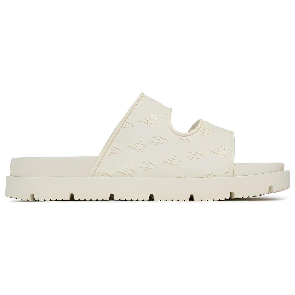 MLB Slipper Chunky Bouncer Slide Slippers Unisex White 3ALPCBT33-07WHS