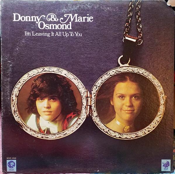 

LP Record DONNY MARIE OSMOND Im Leaving It All Up To You M3G4968 MGM 1974 US Pop Used