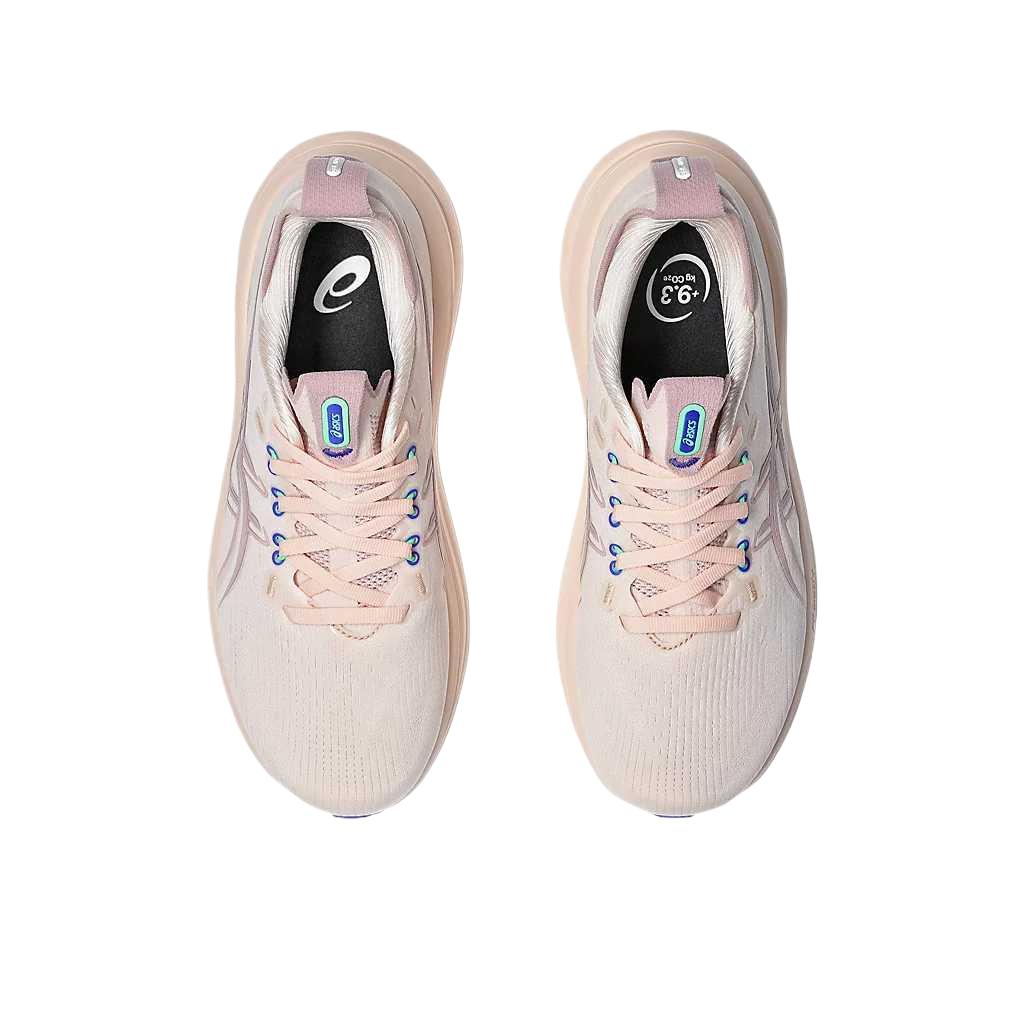 Asics GEL NIMBUS 28 Ammortizzazione Traspiranti Basse Scarpe da Corsa Donna Calzata Larga 1012B917-700