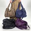 Vintage Litschimuster Damen-Tragetasche Mehrere Taschen Schulter-Umhängetasche