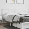 Vidaxl Metal Headboard, White, 180 Cm