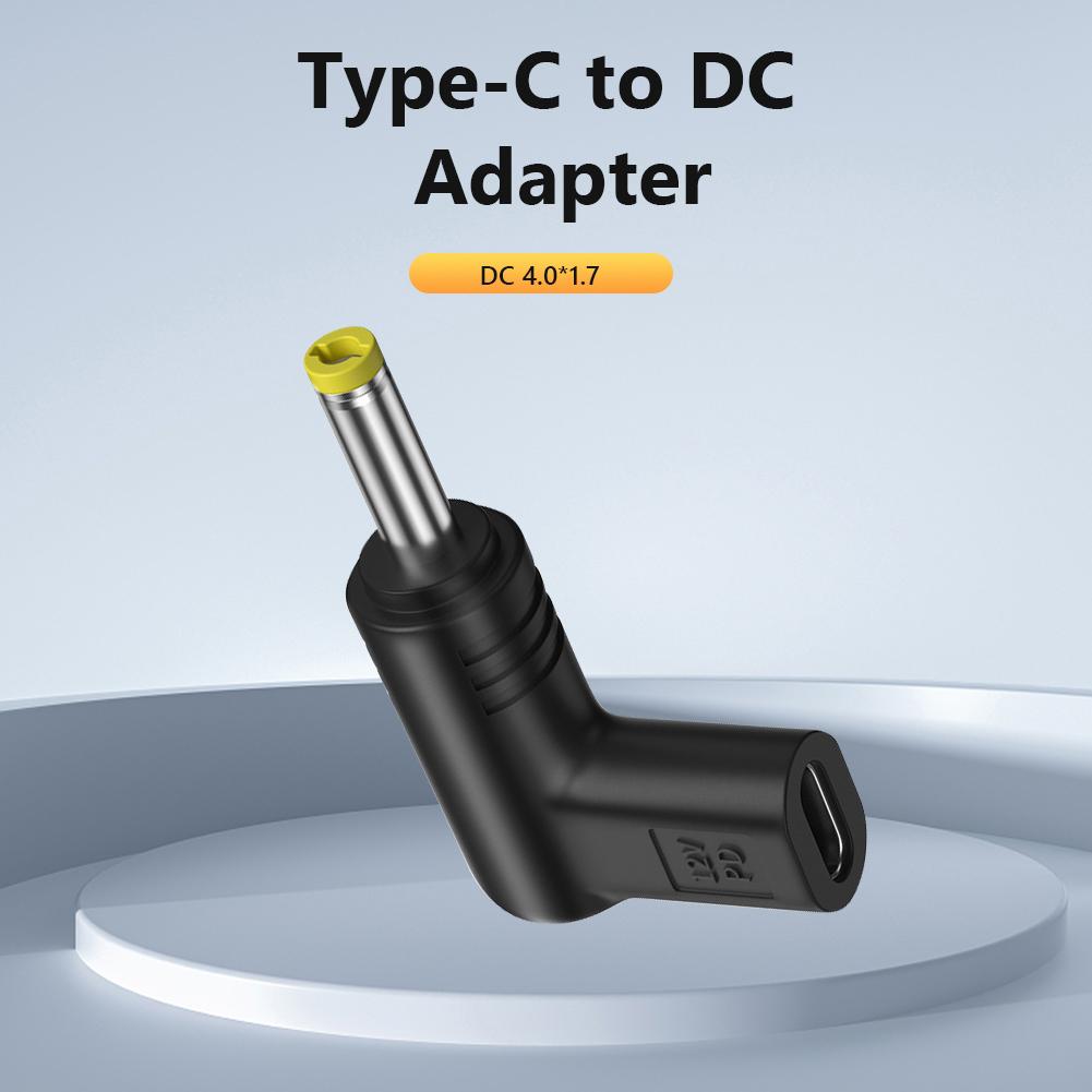 Convertitore per Spina 12V PVC USB Tipo C Femmina a DC Maschio Tipo Universale Adattatore di Alimentazione da USB-C a DC Multifunzionale per Router Tablet