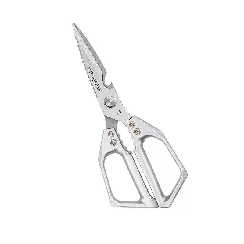 Seventh-Gen SK5 Heavy-Duty Kitchen Scissors: German Precision, Multi-Functional for Chicken Bones