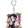 Demon Slayer Durable Keychain Acrylic Anime Cartoon Accessory Tanjiro Nezuko Pendant Charm Bulk Now Available Beautiful Design