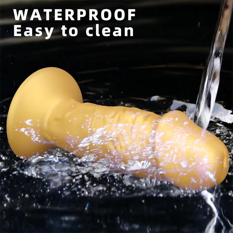 10CM Giant Soft Liquid Silicone Double Hardness Simulation Oversized Dildo Big Anal Plug Adult Products
