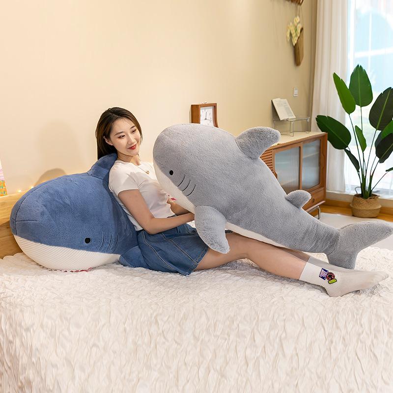 Shark Doll Plush Toy Creative Sawtooth Big Shark Doll Aquarium Commemorative Gift