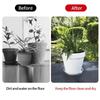 Transparent Horticultural Plant Pot Base Anti-Slip Circular Household Pot Tray Waterproof Plastic Water Storage Stain Drainage