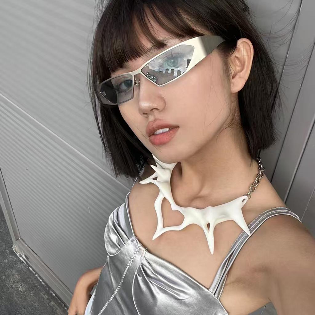 Punk Stylish Men’S Sunglasses Fashion Rectangle Shape Sun Glasses Women Outdoor Bicycling Sun Glasses For Women