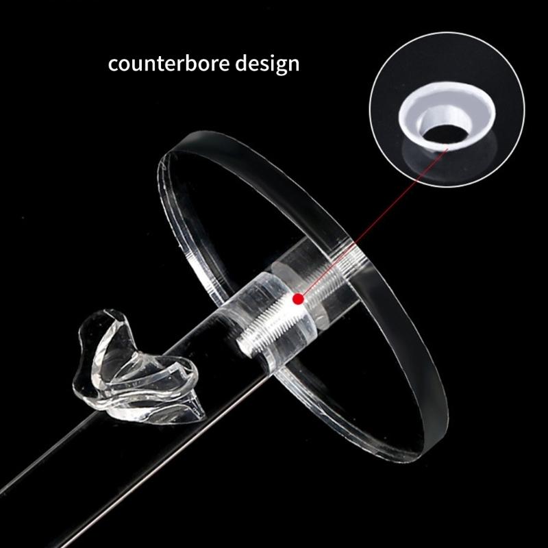 Acrylic Eyeglasses Organizers Stand Elegant Acrylic Eyeglass Showcase Multi Level Designs for Office or Personal Use