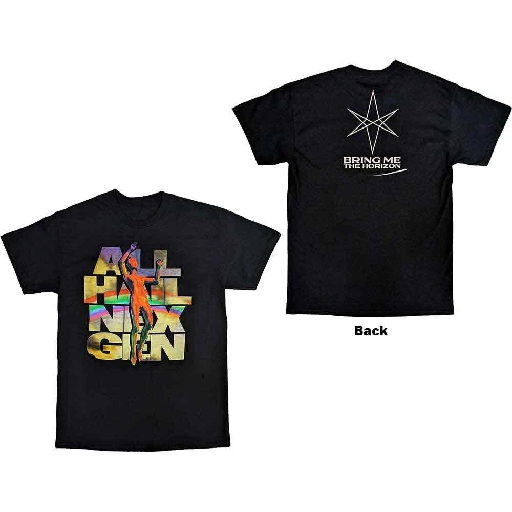 Bring Me The Horizon All Hail T-Shirt Black New XS