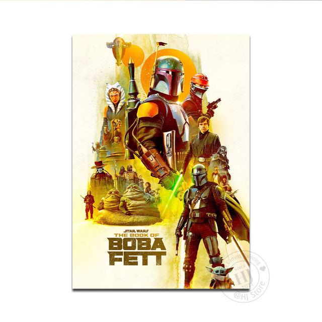 OBI WAN Star War 2022 Canvas Painting HD Disney Picture Print Movie Posters Wall Art For Living Room Home Bedroom Decor No Frame