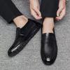 Leather Sandals Men's Leather Dad Shoes Leather Shoes Casual Leather Shoes First Layer Cowhide Hole Shoes Breathable