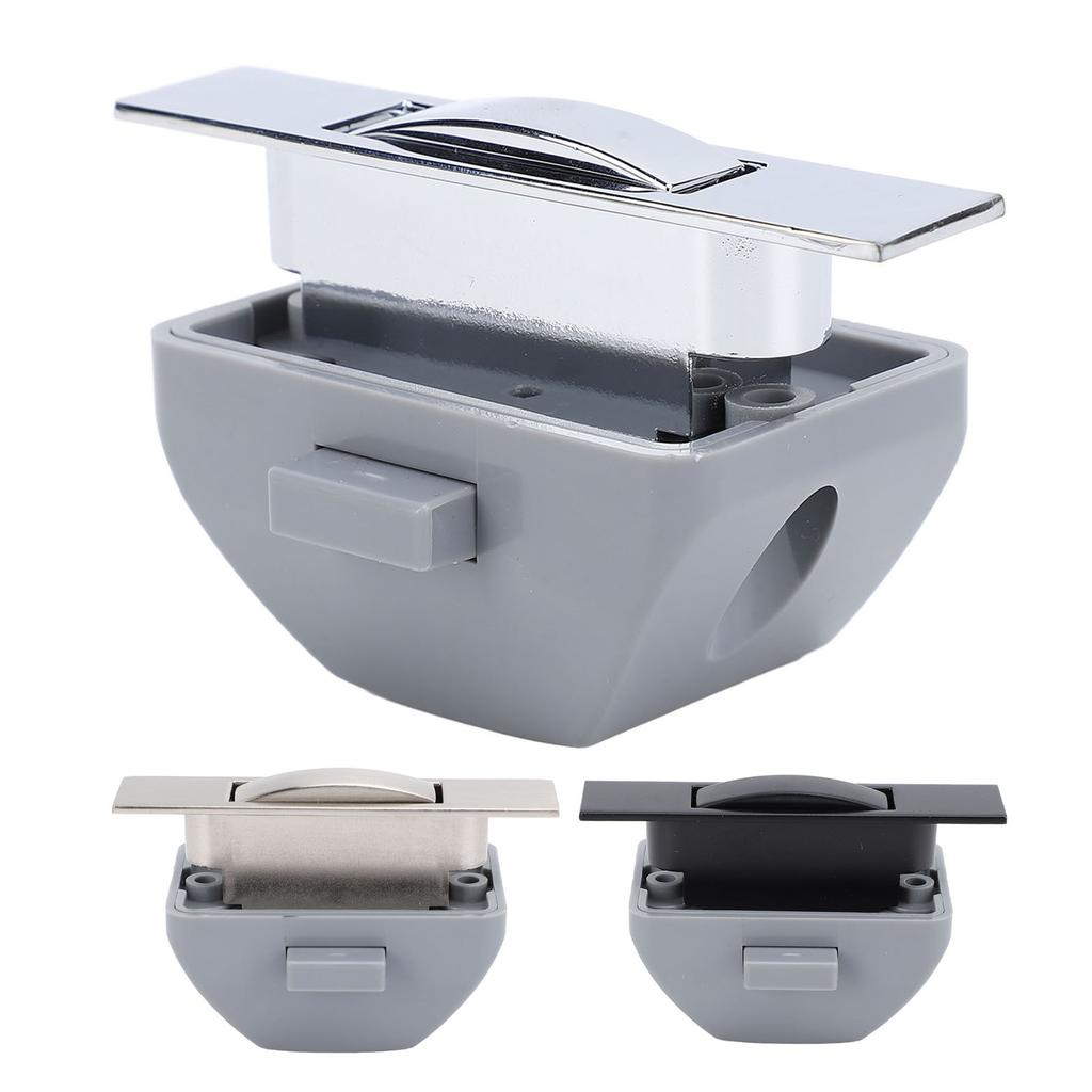 Push Cupboard Locks RV Push Cabinet Zinc Alloy Keyless Cupboard Locks for RV Yachts Motorhome Rv Drawer Push