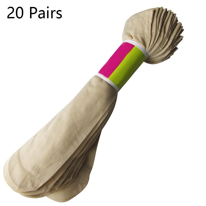 

20 пар высококачественных женских бархатных носков, упаковка, женские летние тонкие шелковые прозрачные сексуальные нейлоновые носки до щиколотки one size легкие хаки