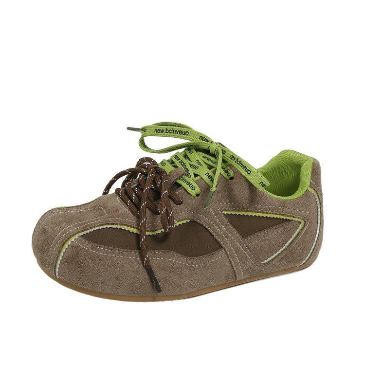 [Uncle Shoes] 2025 German Training Shoes Forrest Gump Shoes Women's Light Casual Sports Shoes Autumn Ins New Women's Beauty **