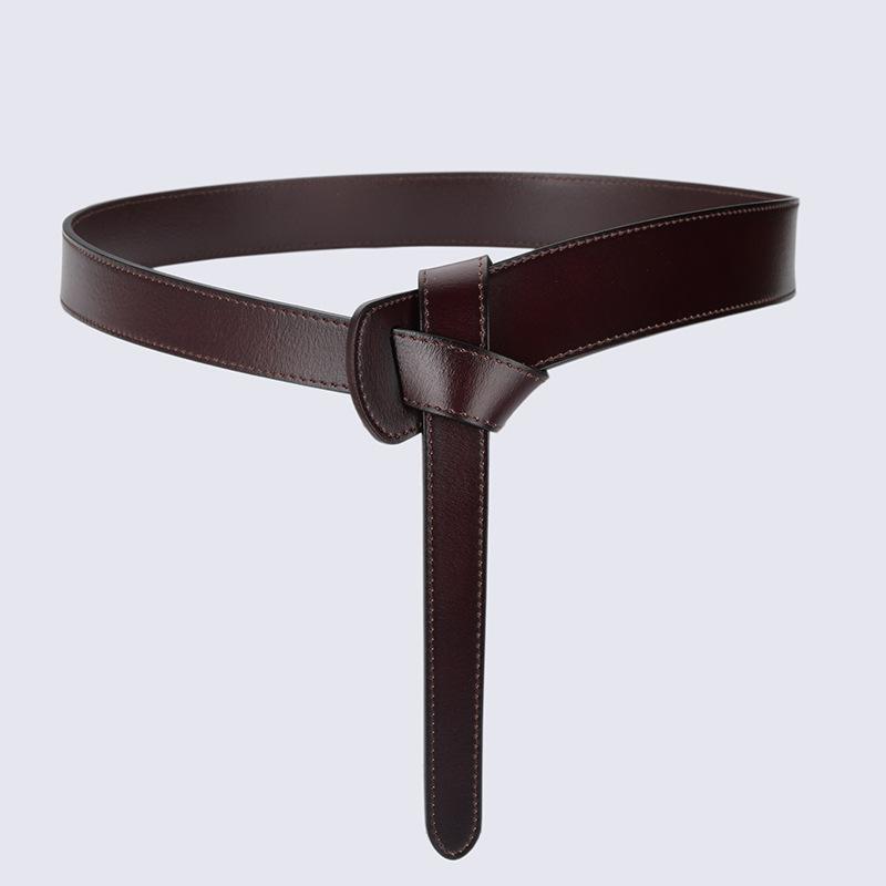 

Вязаный пояс Женское пальто-свитер Декоративный женский пояс Юбка Типичный кожаный пояс