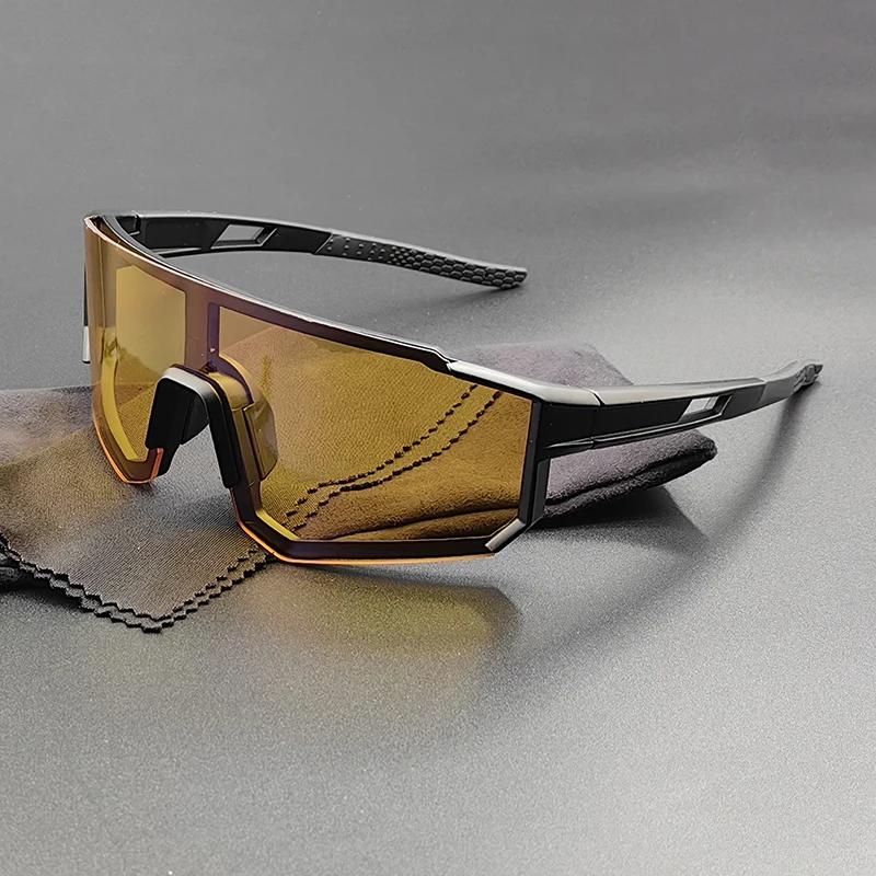 Sports Cycling Sunglasses Photochromic Lenses Men Women Bicycle Glasses Male Running Fishing Goggles Road Bike Eyewear UV400