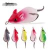 Classic 5cm 9g Black Frog Mouse Imitation Soft Bait - All-Purpose Fishing Lure.