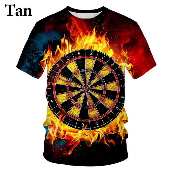 

Модная футболка с 3D-принтом, уличные повседневные и веселые, крутые спортивные футболки с короткими рукавами для мужчин и женщин S синий