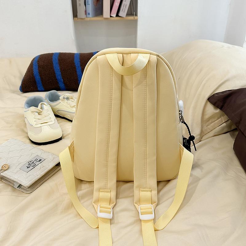 School Bag New High Value Fresh Sweet Girl Soft Cute Cartoon Animal Backpack Light Backpack
