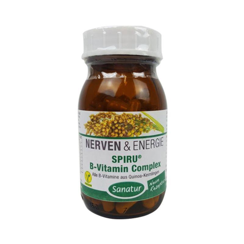 

Sanatur Spiru Vitamin B Complex 90 Capsules