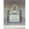 Geantă platinum cu model crocodil transfrontalier 20/25/30 cm Modă europeană și americană geantă tote portabilă cu model piatră en-gros