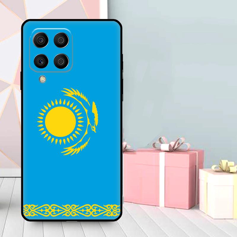 Kazakhstan Flag Case For Samsung Galaxy M06 M11 M31 M14 M34 M54 M12 M32 M52 M15 M13 M16 M36 M56 M53 M35 M55