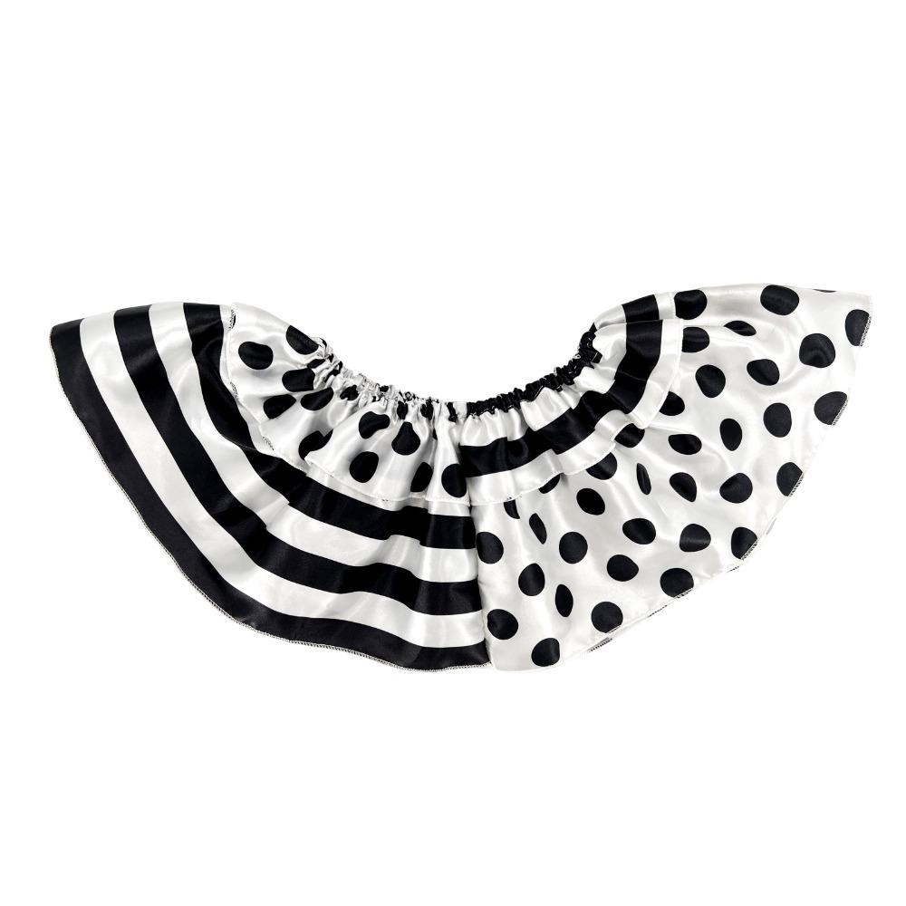 Satin Halloween Clown Collar Polyester Ruffle Shawl Creative Fake Collar Party Style A