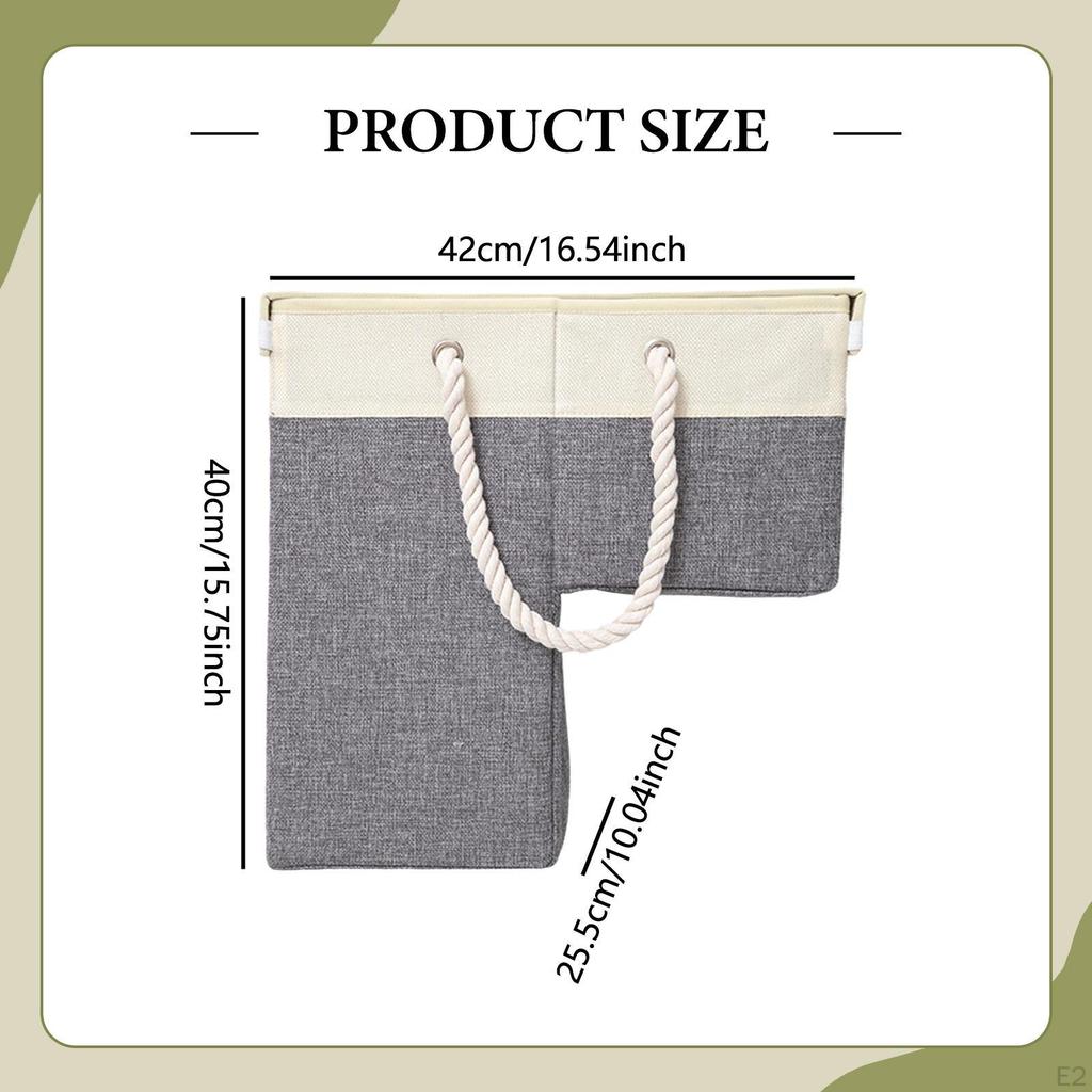 Treppenkorb mit Griff Aufbewahrungsbehälter Faltbarer Organizer Modern,Treppen-Aufräumkorb,für