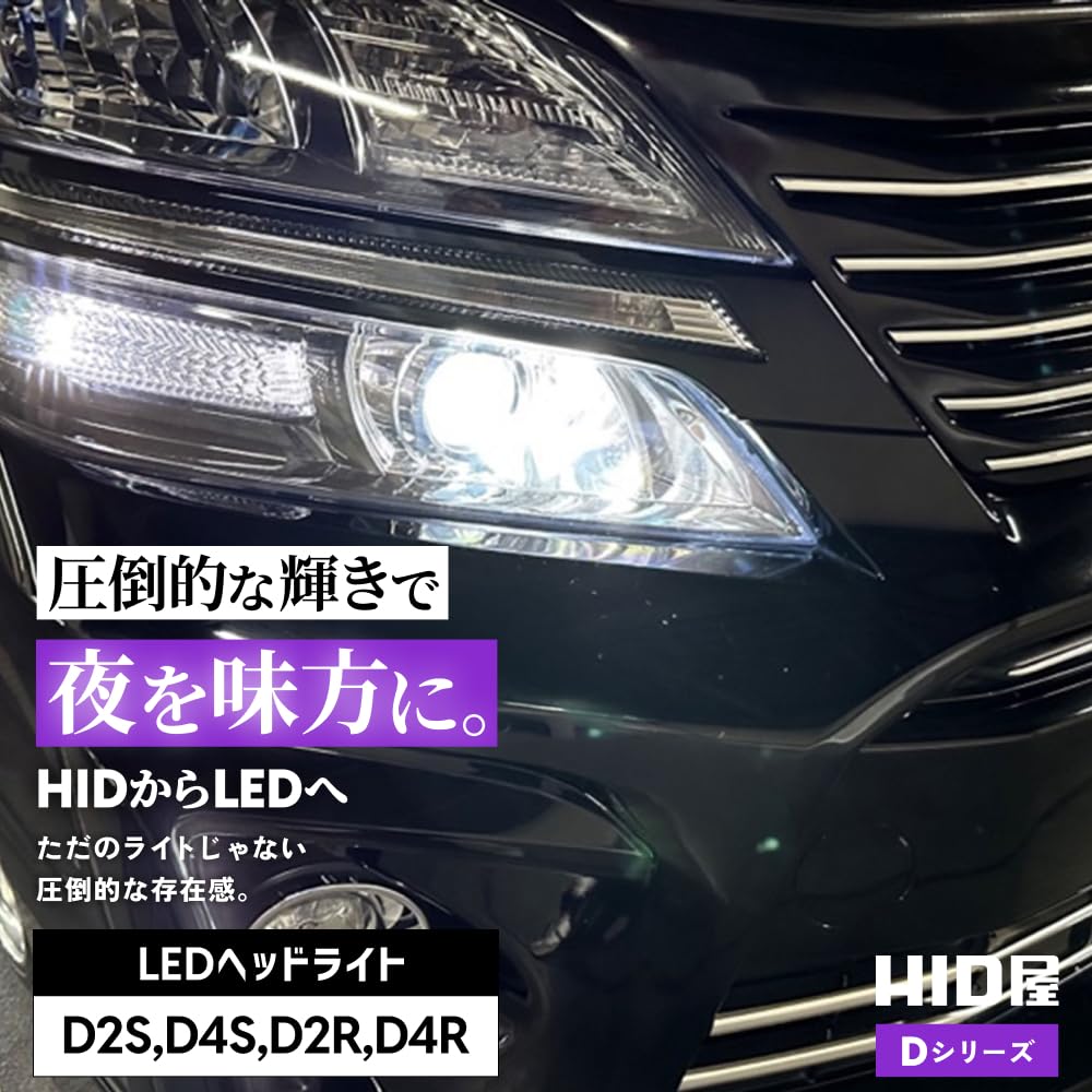 HID Shop D2S 20200cd (Candela) LED Headlight Explosive Light 6500k