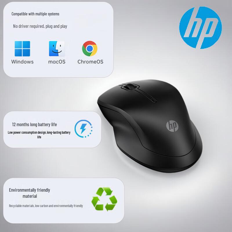 HP 255 Dual-Mode Wireless Mouse